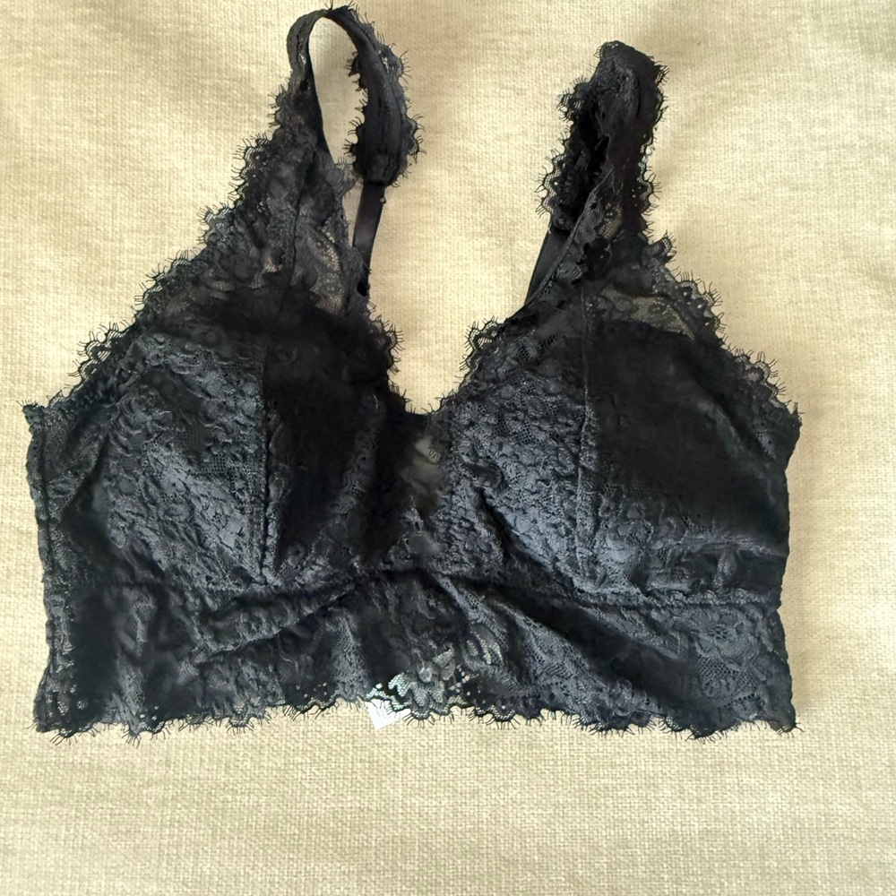 Aerie Black Lace Bralette